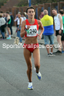 Senior womens 4 stage relay, 2021 Northern 6 and 4 Stage and Young Athletes Road Relays, Redcar. Photo: David T. Hewitson/Sports for All Pics